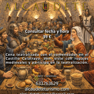 Gran cena medieval Castillo Calatravo Alcaudete