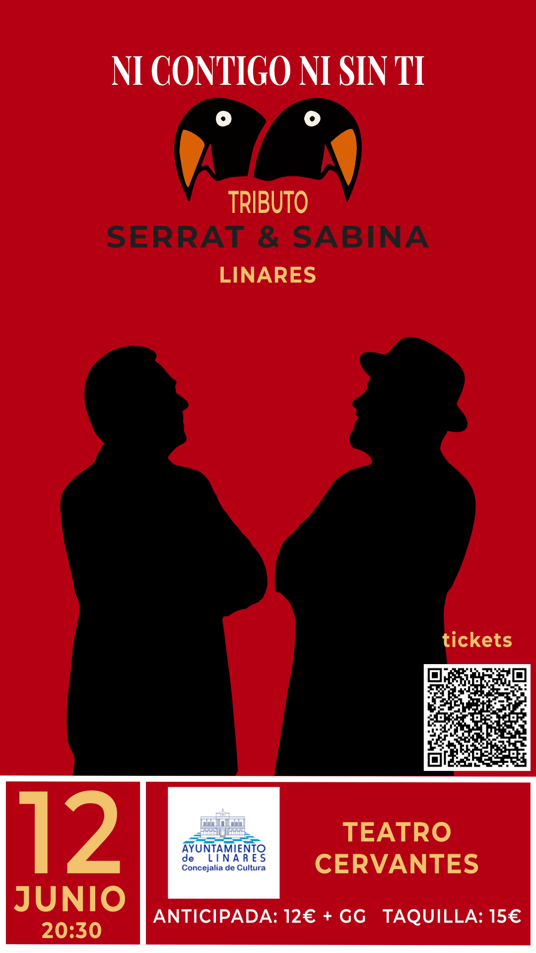 NI CONTIGO NI SIN TI TRIBUTO SERRAT SABINA LINARES
