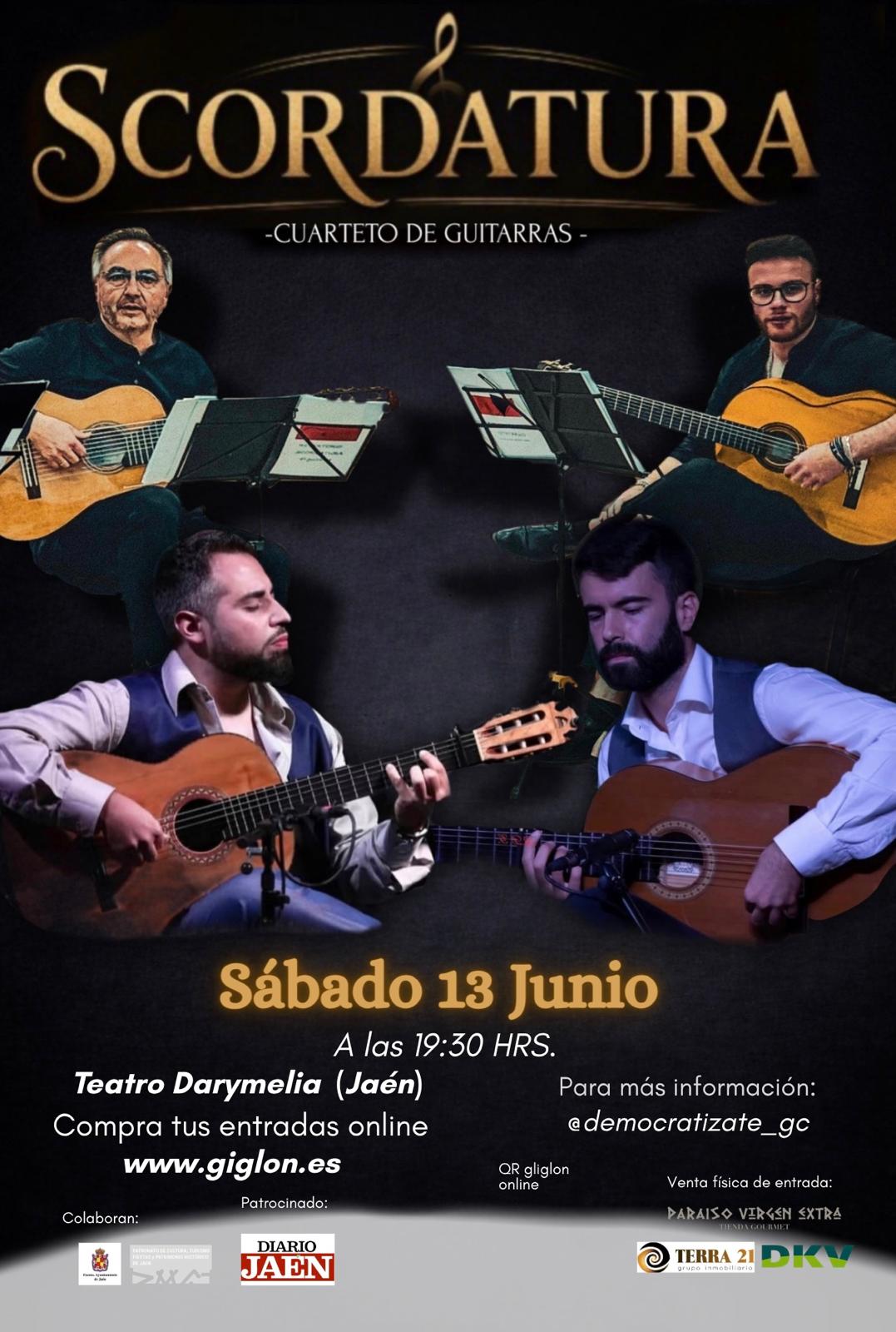 Scordatura Cuarteto de guitarras