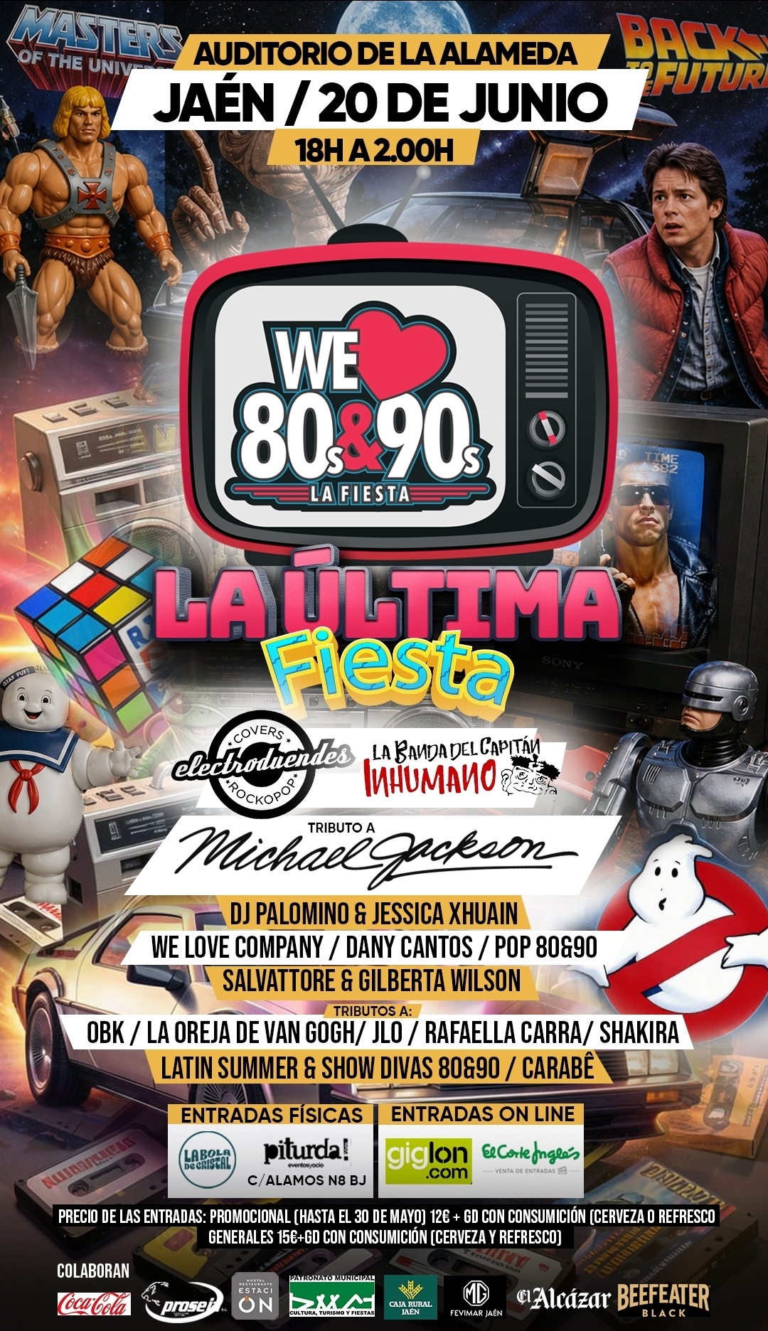 WE LOVE 80 Y 90 La Ultima Fiesta