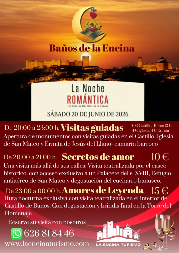Amores de Leyenda 20 de junio 2026 en la Noche Romantica