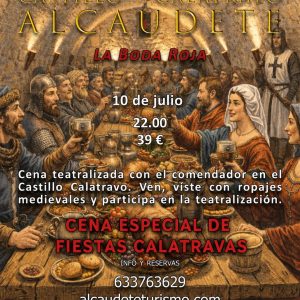 Gran cena medieval Castillo Calatravo (Alcaudete) Gran cena medieval Castillo Calatravo Alcaudete