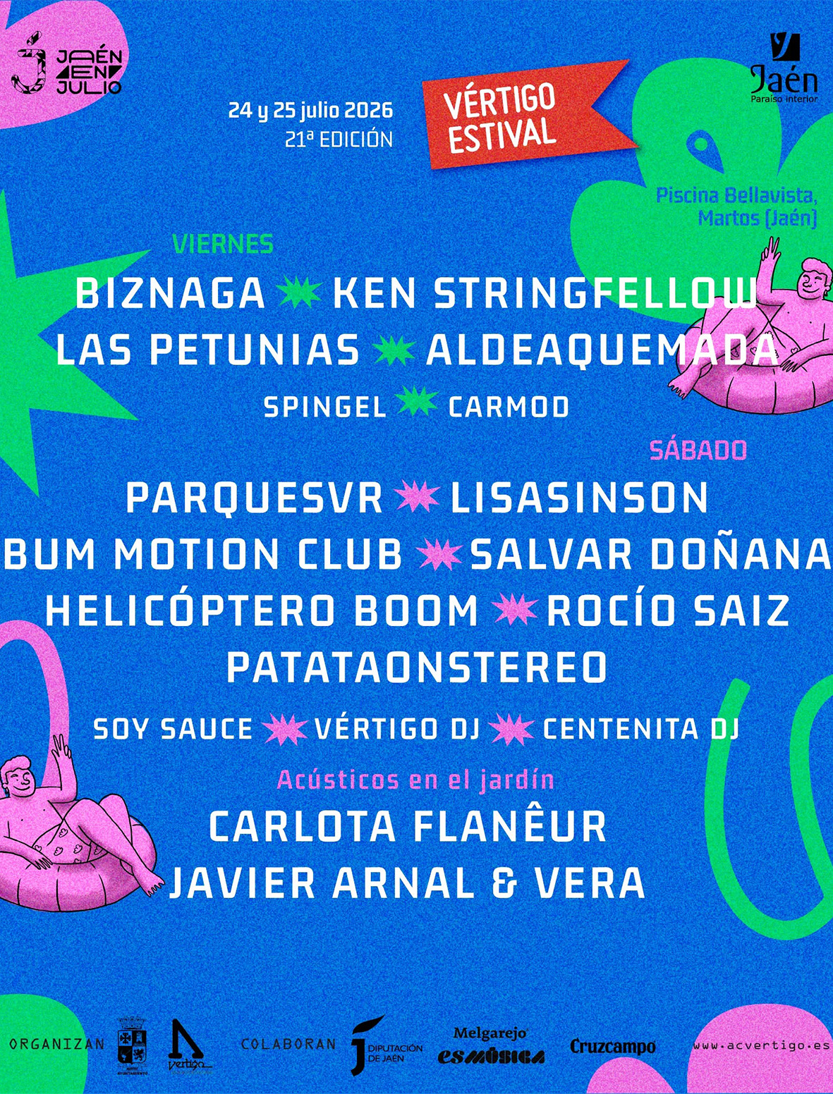 Jaen en Julio Vertigo Estival