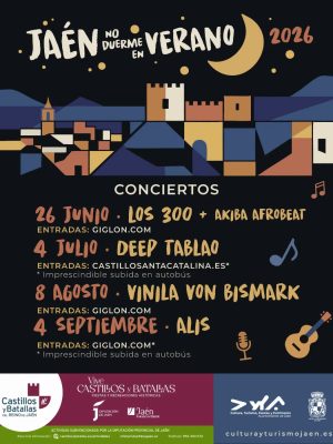 Jaen no duerme en verano Conciertos